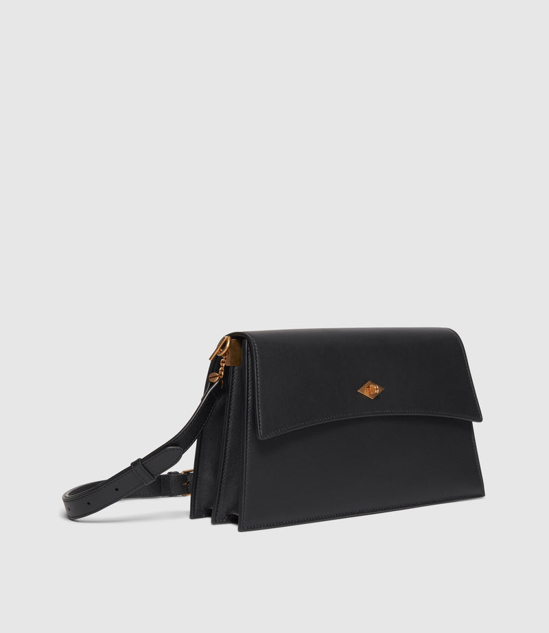 Roma Smooth Calfskin Black