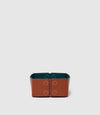 Medium Reversible Collapsible Box Buffalo Cognac and Smooth Calfskin Lost At Sea