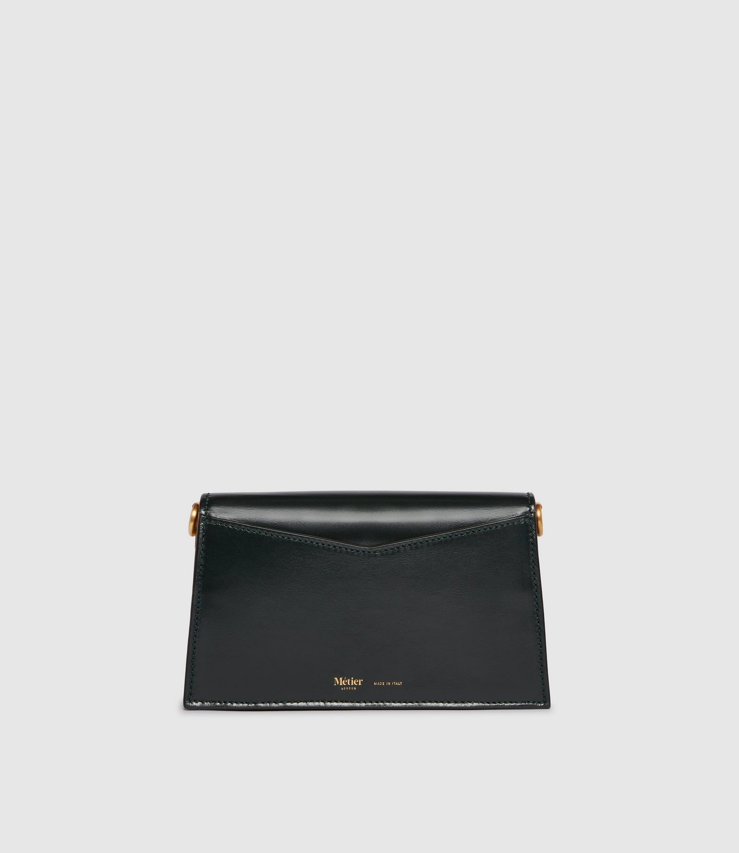 Roma Mini Glossy Calfskin Forest Green