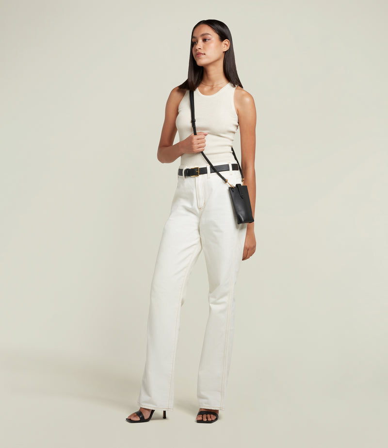Minimalist Atelier Calfskin Black