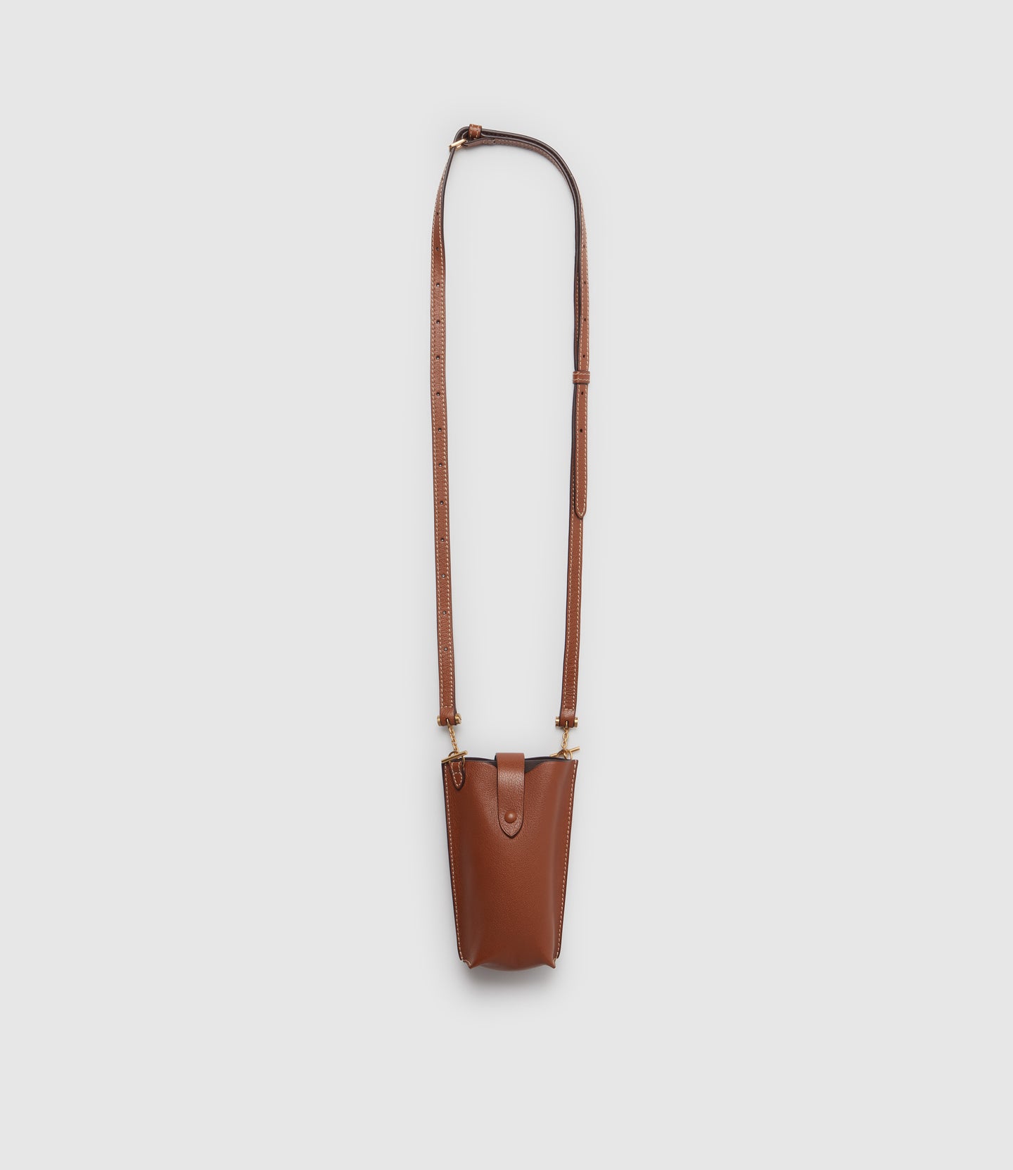 Minimalist Double Buffalo Cognac
