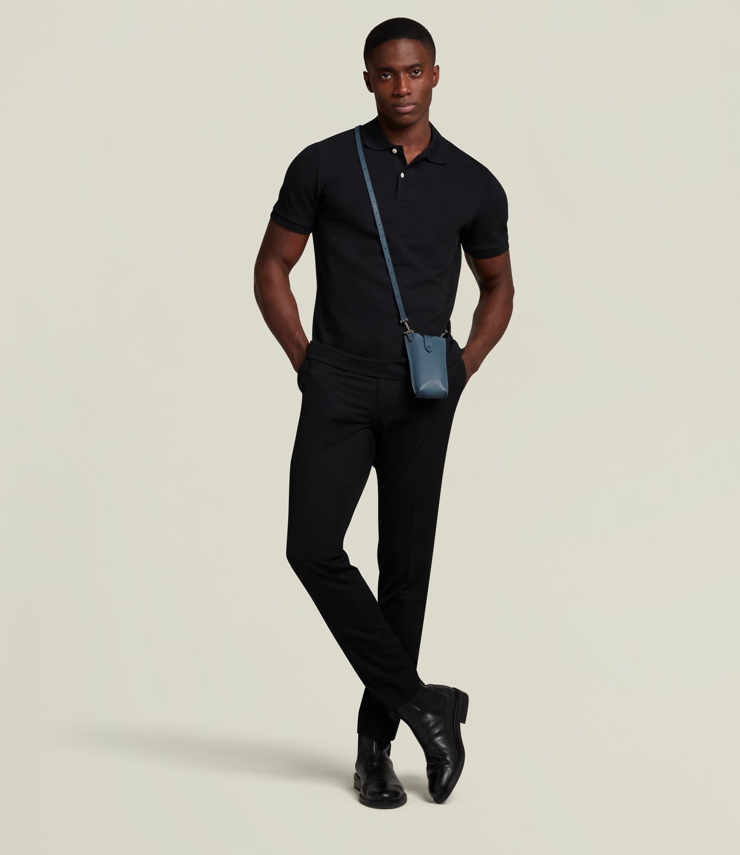 Minimalist Smooth Calfskin Storm