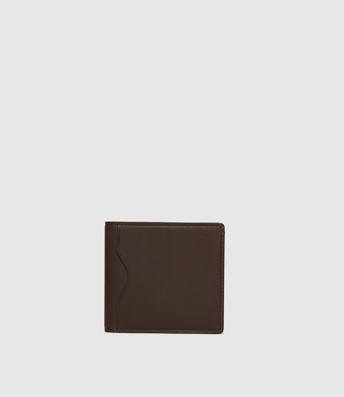 Thin Billfold Natural Calfskin Cafe