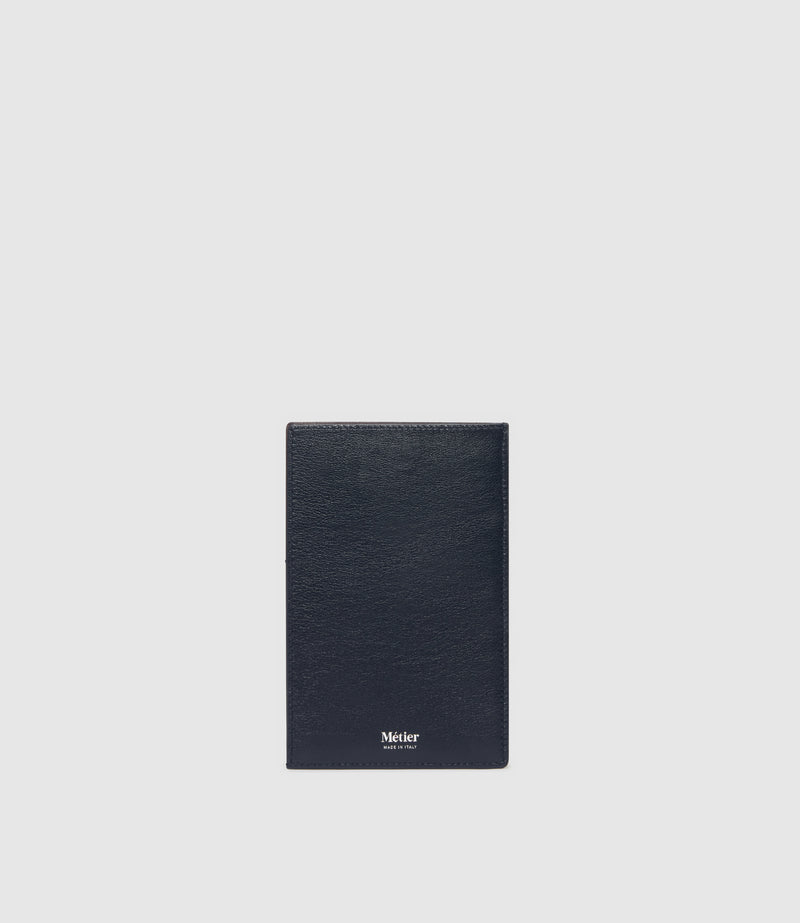 Thin Travel Wallet Buffalo Deep Navy