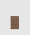 Thin Travel Wallet Smooth Calfskin Taupe