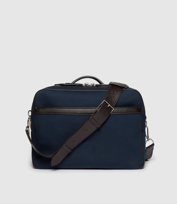 Wanderer Messenger Sustainable Cotton Navy