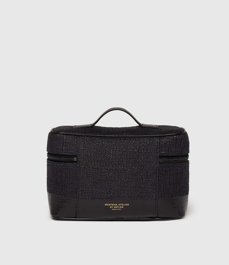 Westman Atelier By Métier Makeup Train Case Bouclé Black