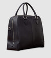 Le Voyage Two to Three Night Bag Natural Calfskin Matte Black
